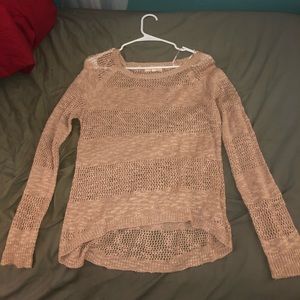 rose gold pink republic sweater